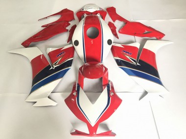 Red with White / Blue 2012-2016 CBR1000RR Motorcycle Fairings