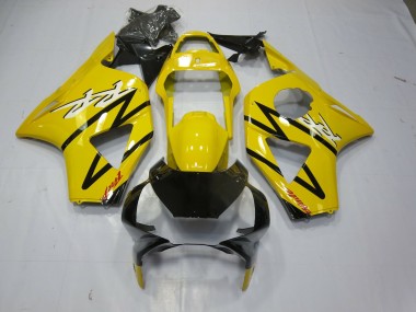 Reverse Yellow and Black 2002-2003 CBR954RR Motorcycle Fairings