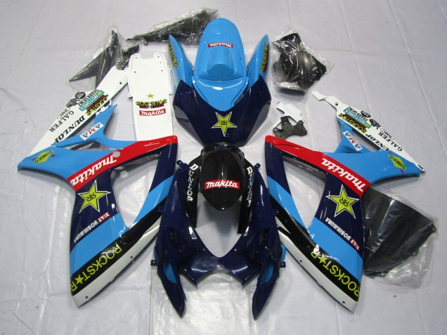 Rockstar 2006-2007 GSXR 600-750 Motorcycle Fairings Rockstar 2006-2007 GSXR 600-750 Motorcycle Fairings