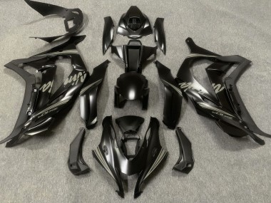 Satin Black & Grey 2016-2019 ZX10R Motorcycle Fairings