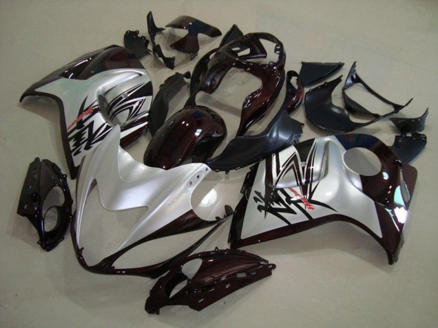 Silver Black 2008-2020 GSXR 1300 Hayabusa Motorcycle Fairings Silver Black 2008-2020 GSXR 1300 Hayabusa Motorcycle Fairings