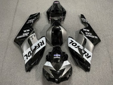 Silver Black Repsol 2004-2005 CBR1000RR Motorcycle Fairings
