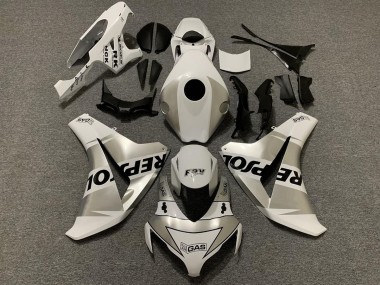 Silver Repsol 2008-2011 CBR1000RR Motorcycle Fairings