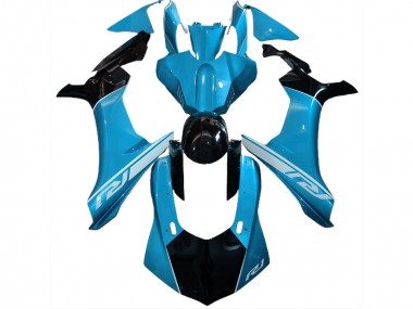 Sky Blue and Black 2015-2019 R1 Motorcycle Fairings