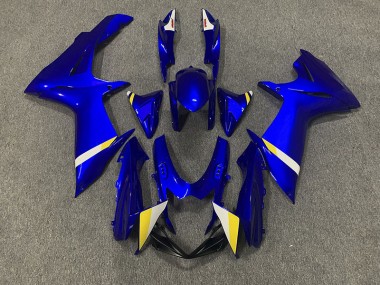 Suzuki Branded Deep Blue 2011-2024 GSXR 600-750 Motorcycle Fairings
