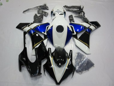 Unbranded Blue and Gold 2008-2011 CBR1000RR Motorcycle Fairings