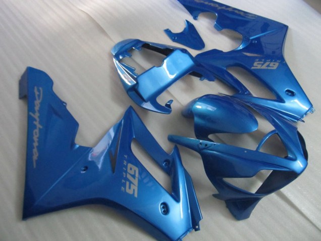 Vibrant Blue 2006-2008 Daytona 675 Motorcycle Fairings Vibrant Blue 2006-2008 Daytona 675 Motorcycle Fairings