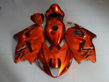 Vibrant Gloss Orange 1997-2007 GSXR 1300 Hayabusa Motorcycle Fairings