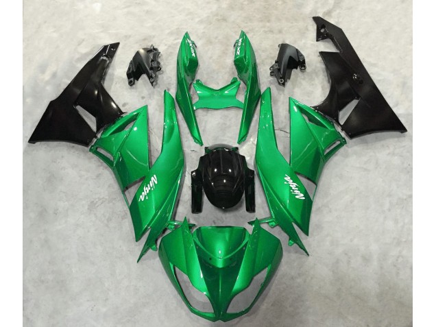 Vibrant Green Gloss 2009-2012 ZX6R Motorcycle Fairings Vibrant Green Gloss 2009-2012 ZX6R Motorcycle Fairings