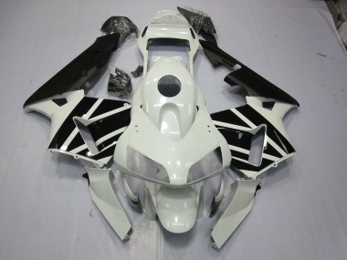 White & Black OEM 2003-2004 CBR600RR Motorcycle Fairings