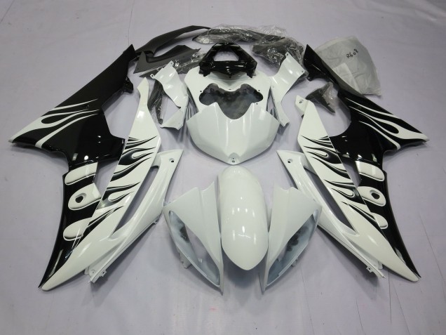 White Flame 2008-2016 R6 Motorcycle Fairings White Flame 2008-2016 R6 Motorcycle Fairings