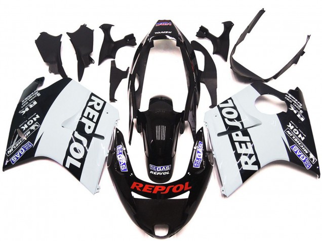 White Repsol Gloss 1996-2007 CBR1100XX Motorcycle Fairings White Repsol Gloss 1996-2007 CBR1100XX Motorcycle Fairings