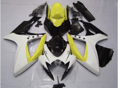 Yellow Star 2006-2007 GSXR 600-750 Motorcycle Fairings