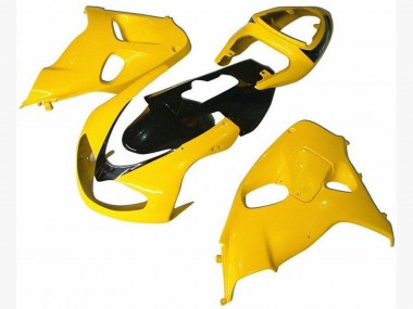 Yellow and Black 1998-2003 TL1000R Motorcycle Fairings
