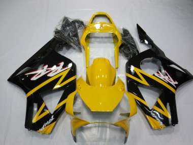Yellow and Black 2002-2003 CBR954RR Motorcycle Fairings