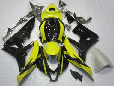 Yellow and Black OEM Design 2007-2008 CBR600RR Motorcycle Fairings