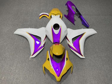 Yellow and Purple Gloss 2008-2011 CBR1000RR Motorcycle Fairings