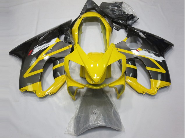 Yellow and Silver 2004-2007 CBR600 F4i Motorcycle Fairings Yellow and Silver 2004-2007 CBR600 F4i Motorcycle Fairings