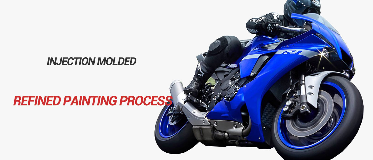 Injection Molded, Refined Painting Process | Alfa Fairings UK Official